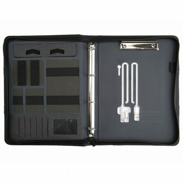 Organizer A4 size with Power Bank and QI Wireless Charger - Image 3