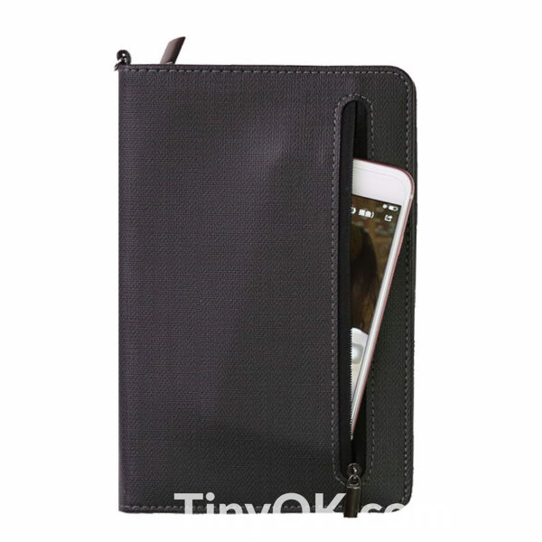 Card And Mobile Phone Organizer with Power Bank