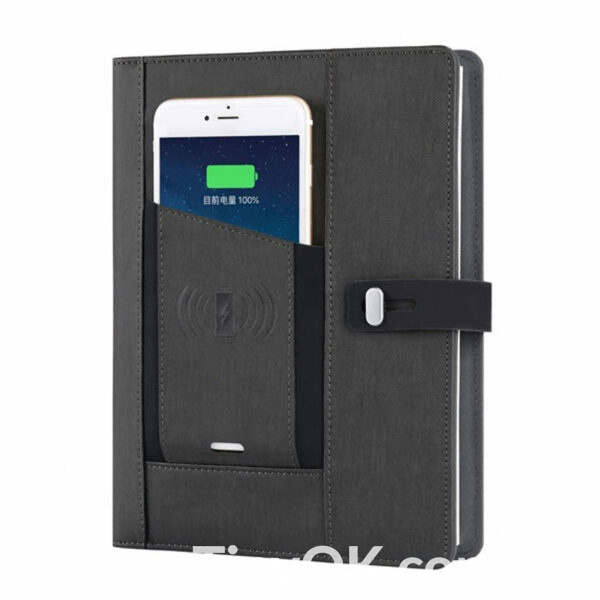 Wireless Power Bank Notebook