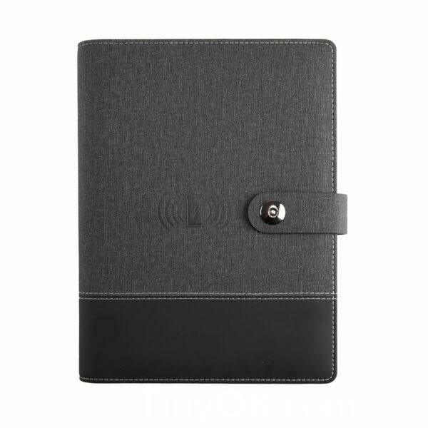 Organizer Notebook with Wireless Power Bank - Image 4